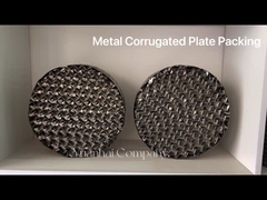 Metalen gestructureerde verpakkingen van hoge zuiverheid voor massaoverdracht 250*450mm 700Y