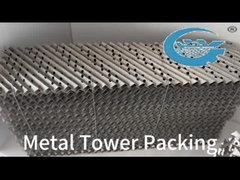 Corrosiebestendig metalen gegolfde verpakkingen Modern voor distillatie torens