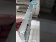 Thermisch verzinkte metalen loopbruggen roosters Zwaar uitgevoerde antislip industriële platforms