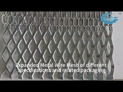 Aluminium uitgebreid metalen mesh lichtgewicht veelzijdig perfect voor architecturale projecten