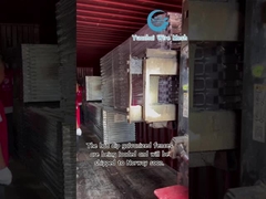 OEM 3D Gebogen Poeder Met een laag bedekte Omheining Panel van de Staal 3D Driehoek 2*2.5m 4.0mm