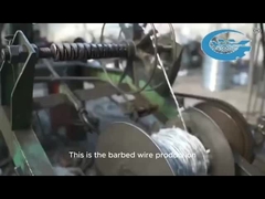 Warmgewalst gegalvaniseerd stalen prikkeldraad 12Gauge voor beveiligingshekwerk