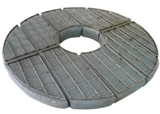 High Efficiency Wire Mesh Demister Pad for Gas Liquid Separation