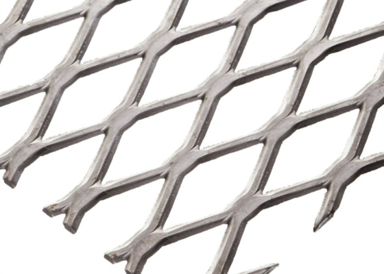 Hot Dip Galvanized Punching Expanded Metal Sheet 4ft X 8ft For Construction