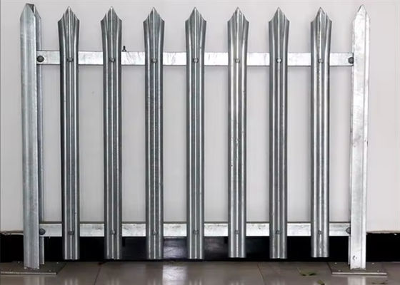Steel Palisade Fencing 2-3m Width 10 Year Warranty