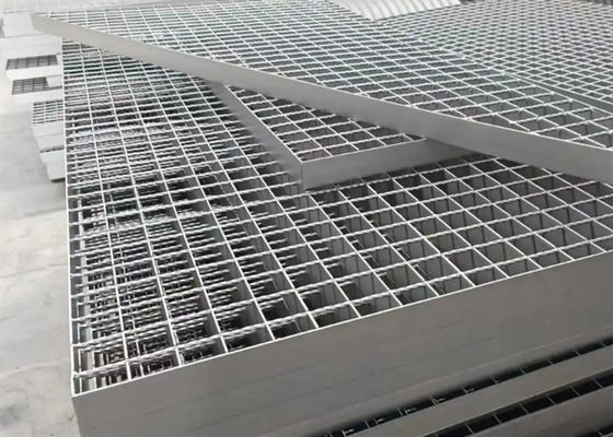 Roof Safety Walkway Aluminum Steel Grating Walkway For Stairs