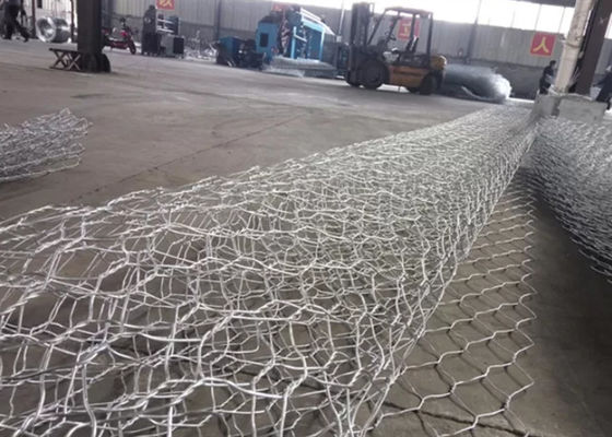 Zinc Coated Metal Stone Cage gabion mesh baskets 2m x 1m x 1m For Water Conservancy Project