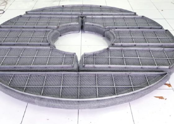 High Efficiency Wire Mesh Demister Pad for Gas Liquid Separation