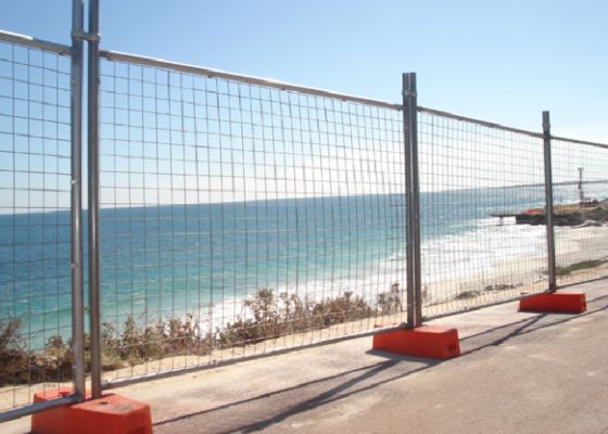 High Visibility Australian Temporary Fence Break Resistant Quick Connect