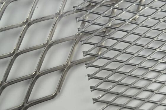 Decorative Expanded Metal Mesh for Architectural Facades and Sunshading Systems