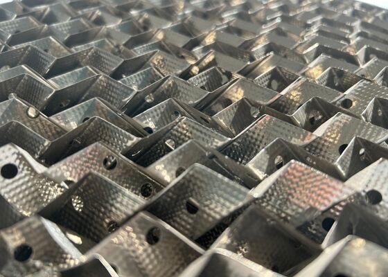 SS316 Low Pressure Drop Structured Packing  for Mass Transfer Tower 