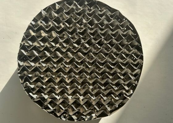 Corrugated Metal Structured Packing for Absorption & Scrubbing 500Y