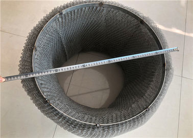 Gas - Liquid Filter Wire Mesh Demister Pad Mist Eliminator ISO9001 Certificate