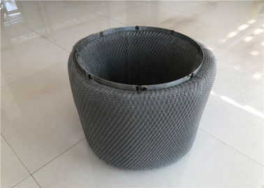 Gas - Liquid Filter Wire Mesh Demister Pad Mist Eliminator ISO9001 Certificate