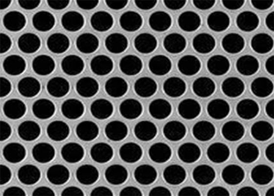 Low Carbon Steel 1220 X 2440mm Perforated Metal Mesh 1.5mm Thickness