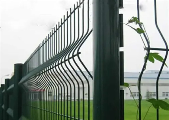 Hot Dip gegalvaniseerd 3D krom hek voor schoolhuis Tuin of speeltuin