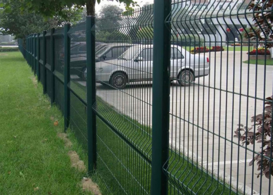 55*200mm Driehoeks Buigende Omheining Brc Mesh Fence Corrosion Proof