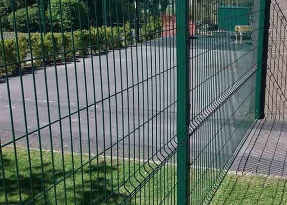 1.8*3.0m Gegalvaniseerde 3D Buigende Omheining Panels 2Inch door 4Inch voor Land