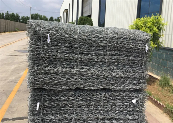 Hdg 120x150 fijne mesh metalen gabion manden voor rotsbeugel