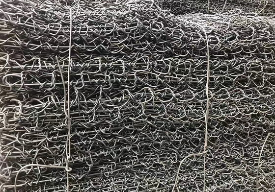 Gegalvaniseerde gabiondraad manden 60*80mm Voor het voorkomen van het breken van de rots