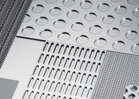 Poederbedekte geperforeerde mazen in koolstofarme staal voor trappen