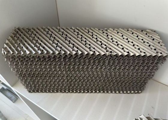 Industriële metalen gegolfde verpakkingsmiddelen voor thermische scheiding met een hoge capaciteit