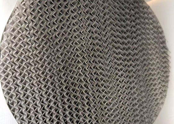Metalen verpakkingen met een hoge efficiëntie, met een lage druk, met een hoge corrosiecapaciteit