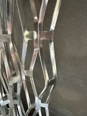 ISO 9001 ASTM E2016 Decorative Aluminum Expanded Wire Mesh for Ventilation and Custom Applications