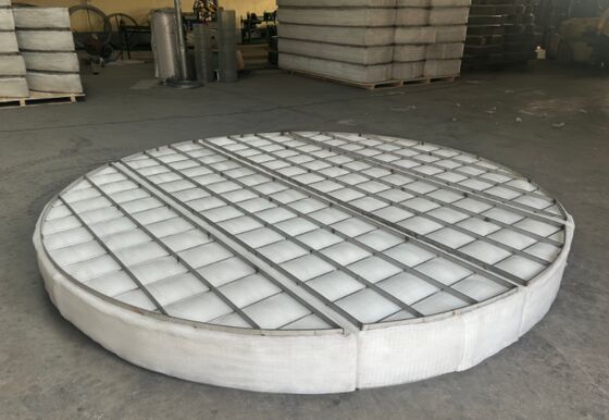 PP gebreide draadgordel Demister Pad voor stoom-vloeistof scheider 3000mm