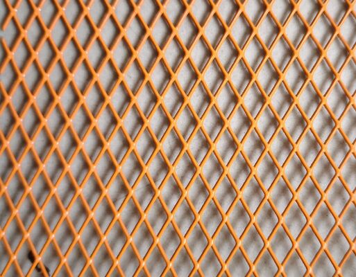 Duurzaam diamant strekmetaal gaas voor bescherming en ventilatie