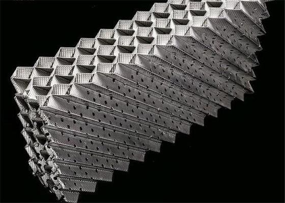 Verpakking van het hoge Prestaties de Duurzame Roestvrije staal, Gestructureerde Verpakkingskolom