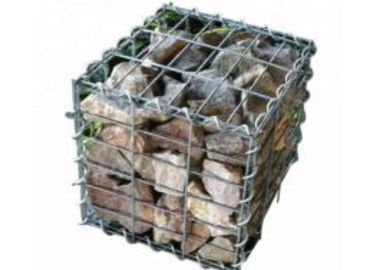 Het zilveren/Groene Gegalvaniseerde Gabion-Gemakkelijke Onderhoud van het Draadnetwerk voor Gevogelte