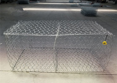 2.2mm 60x80mm Gabion Draadnetwerk voor de Muur van Gabion van de Rivierbank