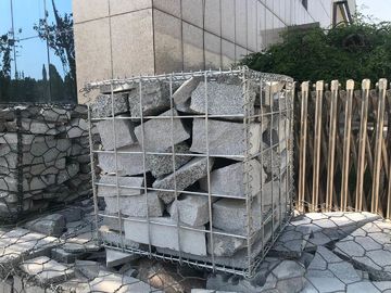 De hete Onderdompeling galvaniseerde Gelaste Gabion-van de de Mandrots van Gabion van het Draadnetwerk de Dalingsbescherming