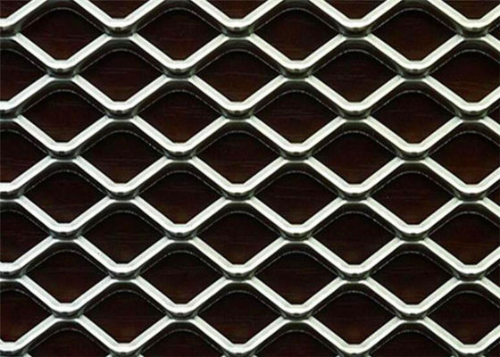 Afgevlakte Aluminium Uitgebreide Metaaldraad Mesh For Industry Hexagonal Hole