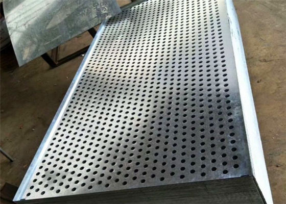 0.8mm Blad van het Gaten het Decoratieve Geperforeerde Aluminium voor Vloeibare Filtratie