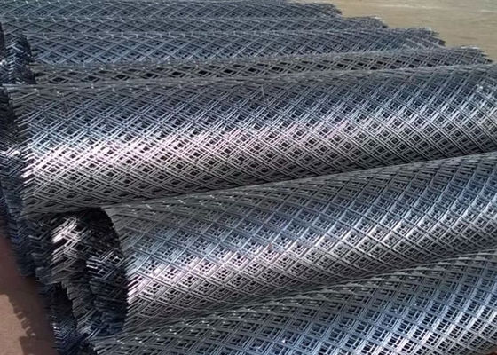 Pvc bedekte de Decoratieve Draad van het het Schermbekleding Uitgebreide Metaal Mesh Flattened 0.3mm met een laag