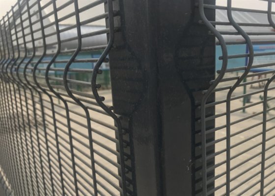 De hete Onderdompeling galvaniseerde 358 Omheining 1.2*2.5m Bouwoem 4.5mm