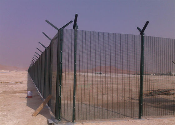 Gegalvaniseerd stalen hekwerk 358 beveiligingshekwerk voor militaire en overheidslocaties