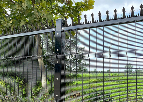 4.0mm 358 de Anti/Gesneden 60*60*3.0mm Vierkante Post van Draadmesh fence galvanized clear view